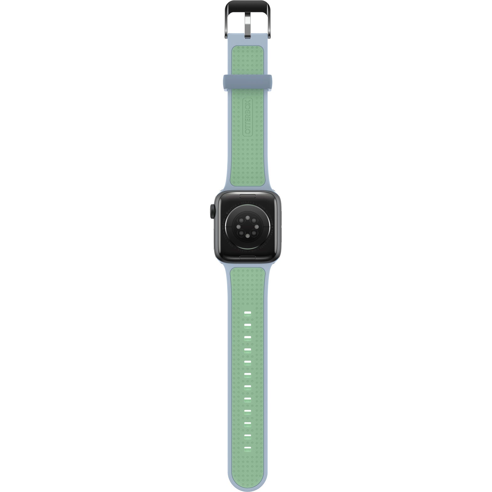 Accesorio Otterbox Pulsera Silicon All Day Band Apple Watch 42 / 44 / 45 Mm Color Celeste / Verde Claro - MUNDO ACCESORIOS (B2C)