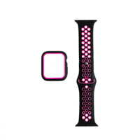 Pulseras generico pulsera nike + bumper negro / fucsia 40 mm - MUNDO ACCESORIOS (B2C)