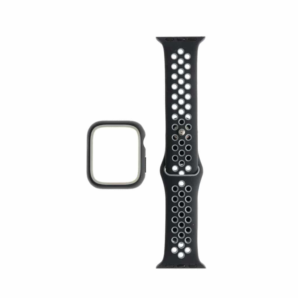 Pulseras generico pulsera nike + bumper negro / gris 41 mm - MUNDO ACCESORIOS (B2C)