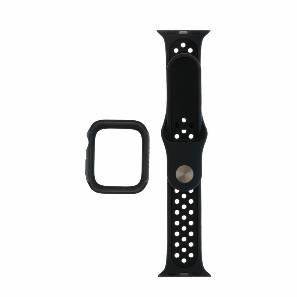 Pulseras generico pulsera nike + bumper negro / negro 42 mm - MUNDO ACCESORIOS (B2C)