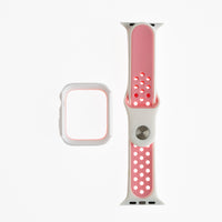 Thumbnail for Accesorio Generico Pulsera Nike Con Bumper Apple Watch 42 Mm Color Blanco / Rosado