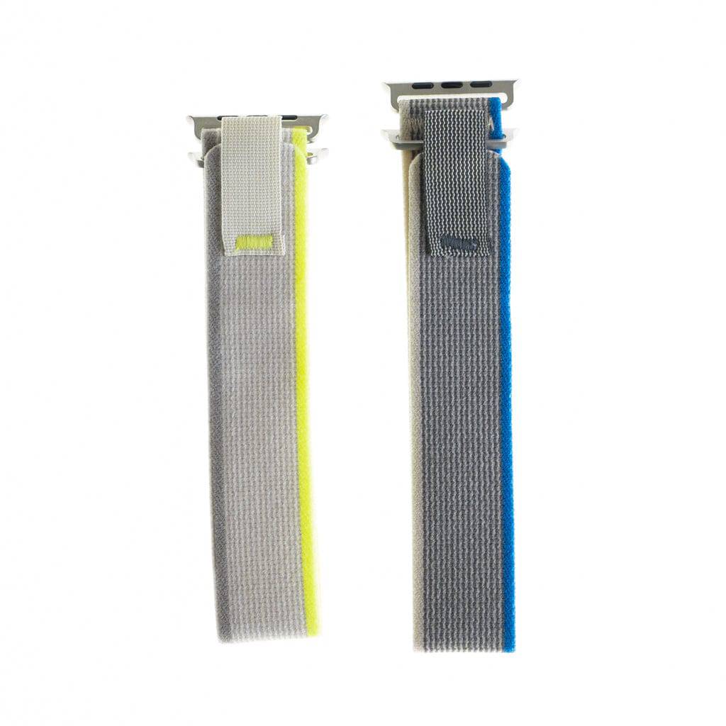 Accesorio El Rey Pulsera Trail Loop Pack 2 Unidades 38 / 40 / 41 Mm Gris / Verde Y Gris / Azul - MUNDO ACCESORIOS (B2C)