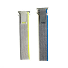 Accesorio El Rey Pulsera Trail Loop Pack 2 Unidades 38 / 40 / 41 Mm Gris / Verde Y Gris / Azul  Shop name