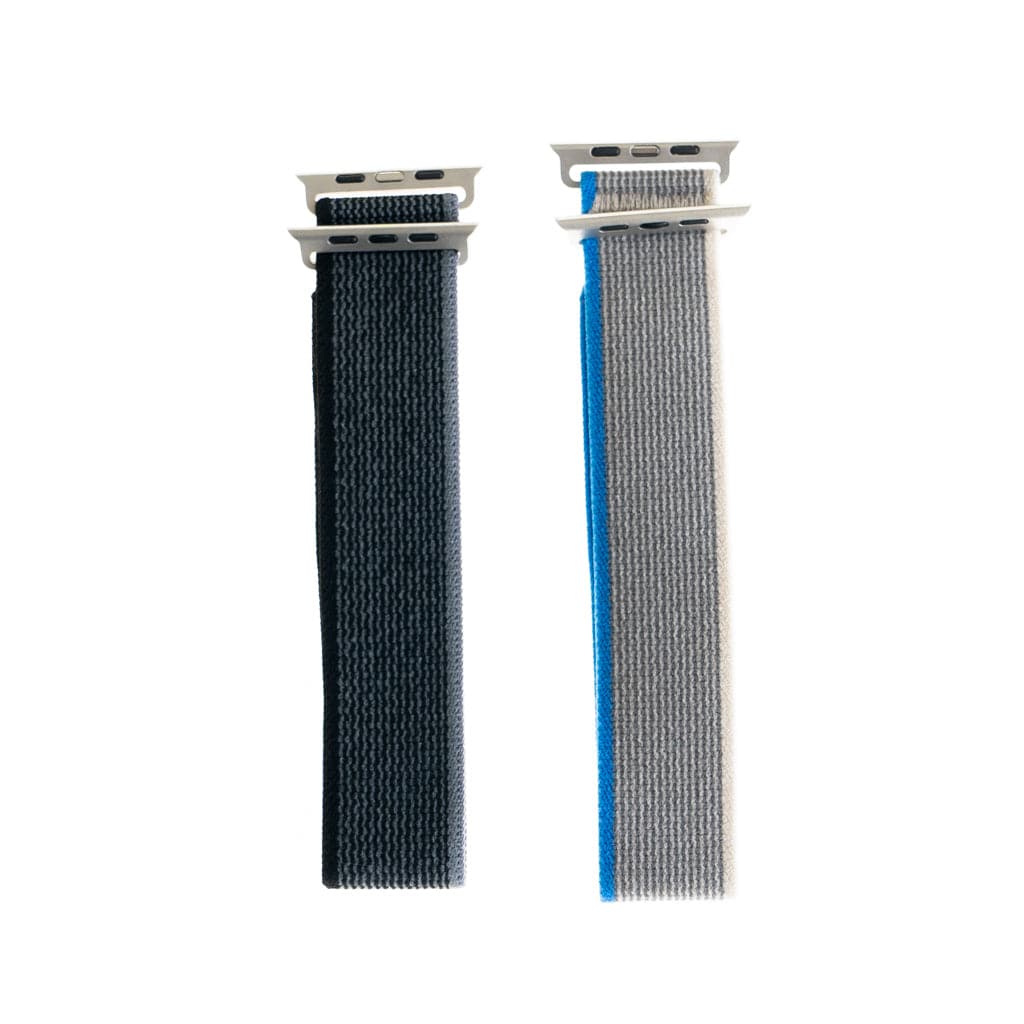 Accesorio el rey pulsera trail loop pack 2 unidades 38 / 40 / 41 mm gris / azul y negro / naranja - MUNDO ACCESORIOS (B2C)