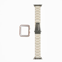 Accesorio Generico Pulsera Con Bumper De Diamantes Apple Watch 42 Mm Color Blanco - MUNDO ACCESORIOS (B2C)