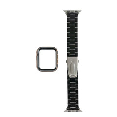 Accesorio Generico Pulsera Con Bumper De Diamantes Apple Watch 41 Mm Color Negro  Shop name