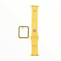 Thumbnail for Accesorio El Rey Pulsera Con Bumper Y Protector De Pantalla Apple Watch 38 Mm Color Amarillo