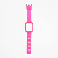 Accesorio generico pulsera con bumper rugged apple watch 44 mm color fucsia - MUNDO ACCESORIOS (B2C)