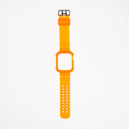 Accesorio Generico Pulsera Con Bumper Rugged Apple Watch 44 Mm Color Naranja - MUNDO ACCESORIOS (B2C)