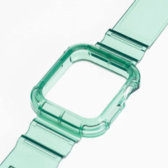 Pulseras Generico + Bumper Rugged Clear 44 Mm Verde  Shop name