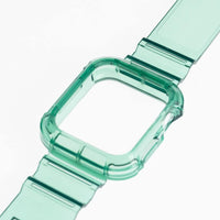 Pulseras Generico + Bumper Rugged Clear 44 Mm Verde - MUNDO ACCESORIOS (B2C)