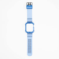 Pulseras Generico + Bumper Rugged Clear 45 Mm Azul - MUNDO ACCESORIOS (B2C)