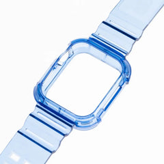 Pulseras Generico + Bumper Rugged Clear 45 Mm Azul  Shop name