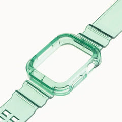 Accesorio Generico Pulsera Con Bumper Rugged Apple Watch 45 Mm Color Verde  Shop name