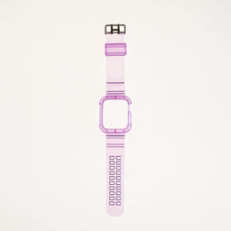 Accesorio Generico Pulsera Con Bumper Rugged Apple Watch 45 Mm Color Morado - MUNDO ACCESORIOS (B2C)