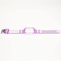 Accesorio Generico Pulsera Con Bumper Rugged Apple Watch 45 Mm Color Morado - MUNDO ACCESORIOS (B2C)