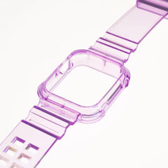 Accesorio Generico Pulsera Con Bumper Rugged Apple Watch 45 Mm Color Morado  Shop name