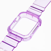 Accesorio Generico Pulsera Con Bumper Rugged Apple Watch 42 Mm Color Morado - MUNDO ACCESORIOS (B2C)