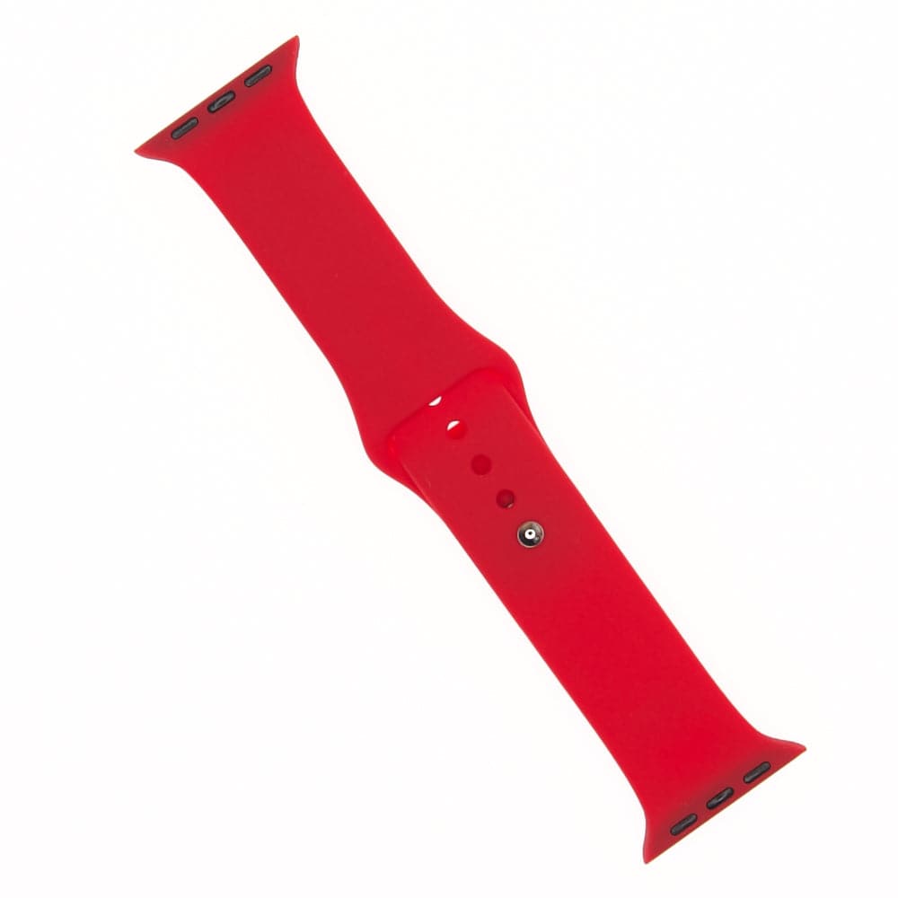 Accesorio El Rey Pulsera Silicon Apple Watch 38 / 40 Mm Color Rojo - MUNDO ACCESORIOS (B2C)