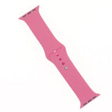 Pulsera de silicona fucsia para Apple Watch 42/44 mm, Accesorio El Rey.