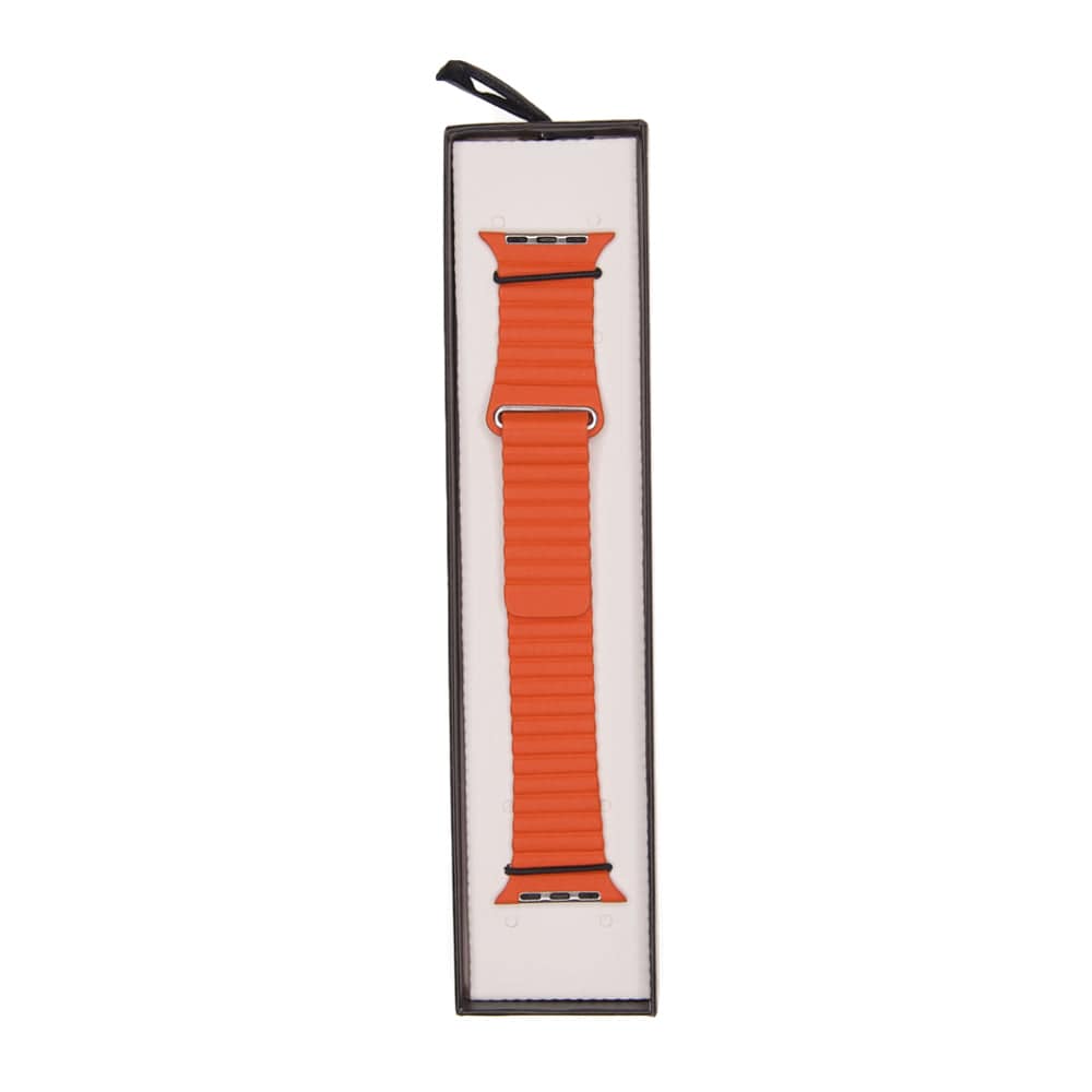 Accesorio El Rey Pulsera Loop De Eslaboneapple Watch 38 / 40 Mm Color Naranja - MUNDO ACCESORIOS (B2C)