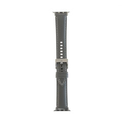 Accesorio generico pulsera de cuero gris para Apple Watch 42 mm.