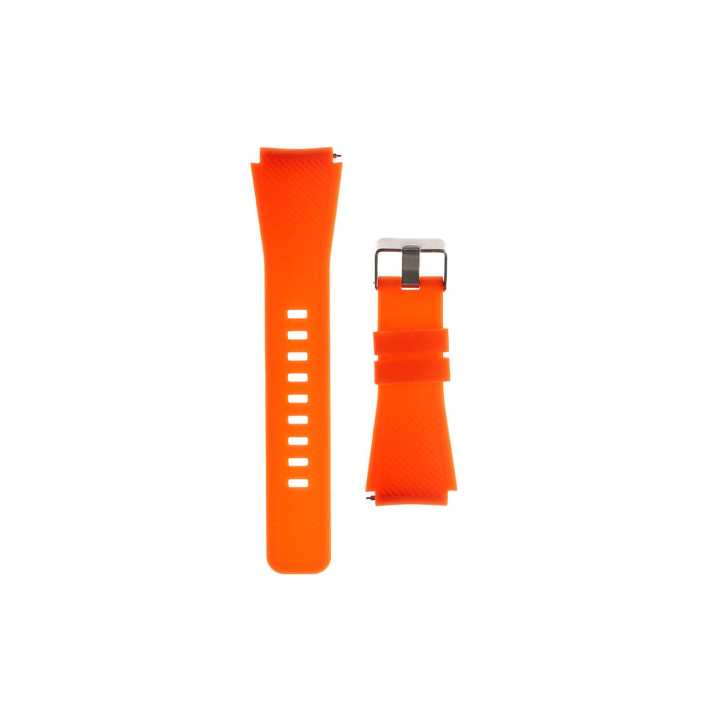 Accesorio Generico Pulsera Tipo Cincho Samsung Watch 20 Mm Color Naranja - MUNDO ACCESORIOS (B2C)