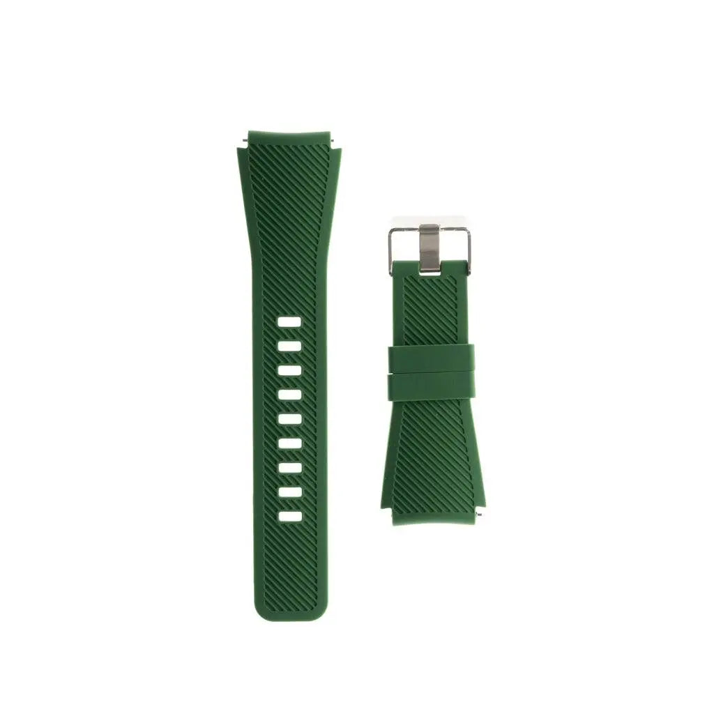 Accesorio genérico pulsera cincho Samsung Watch 20 mm verde musgo.