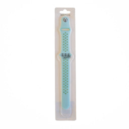 Accesorio El Rey Pulsera Tipo Nike Apple Watch 38 / 40 / 41 Mm Color Menta / Azul - MUNDO ACCESORIOS (B2C)