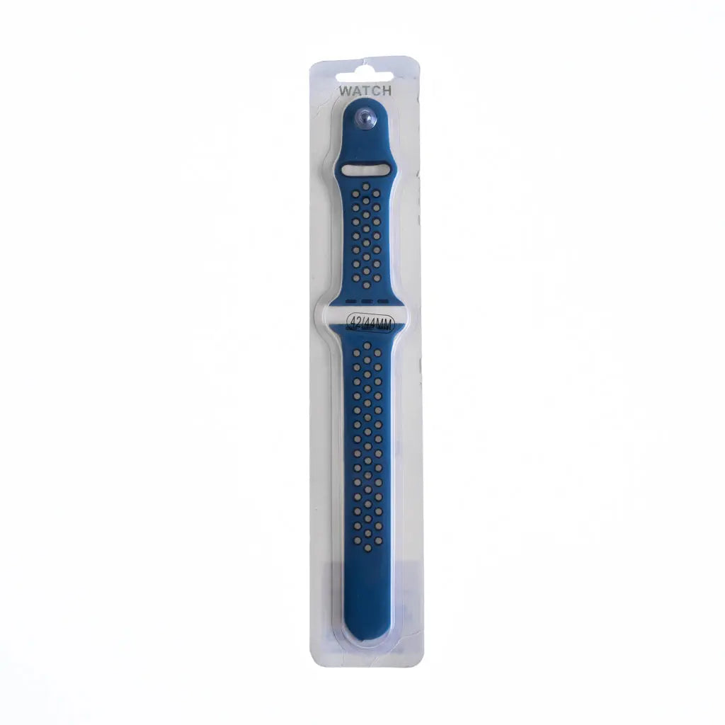 Accesorio el rey pulsera tipo nike apple watch 38 / 40 / 41 mm color azul raf / negro  Shop name