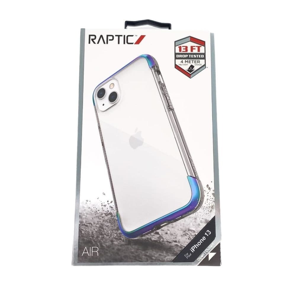 estuches clasico xdoria raptic air for apple iphone 13 color tornasol - MUNDO ACCESORIOS (B2C)