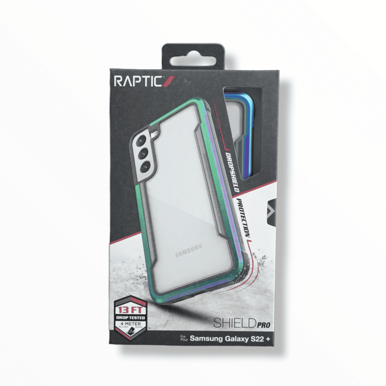 estuches proteccion xdoria raptic shield pro for samsung s22 plus color tornasol