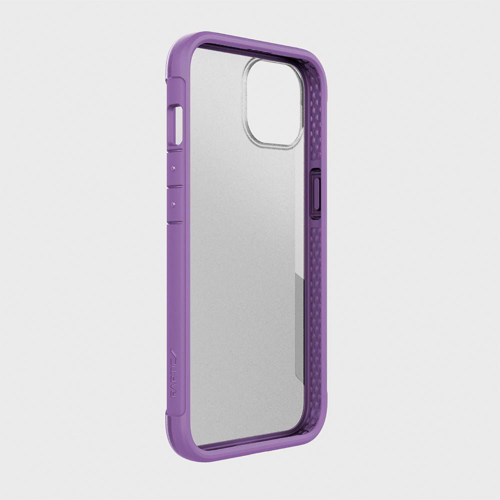 Estuche clasico xdoria raptic terrain for apple iphone 13 color morado