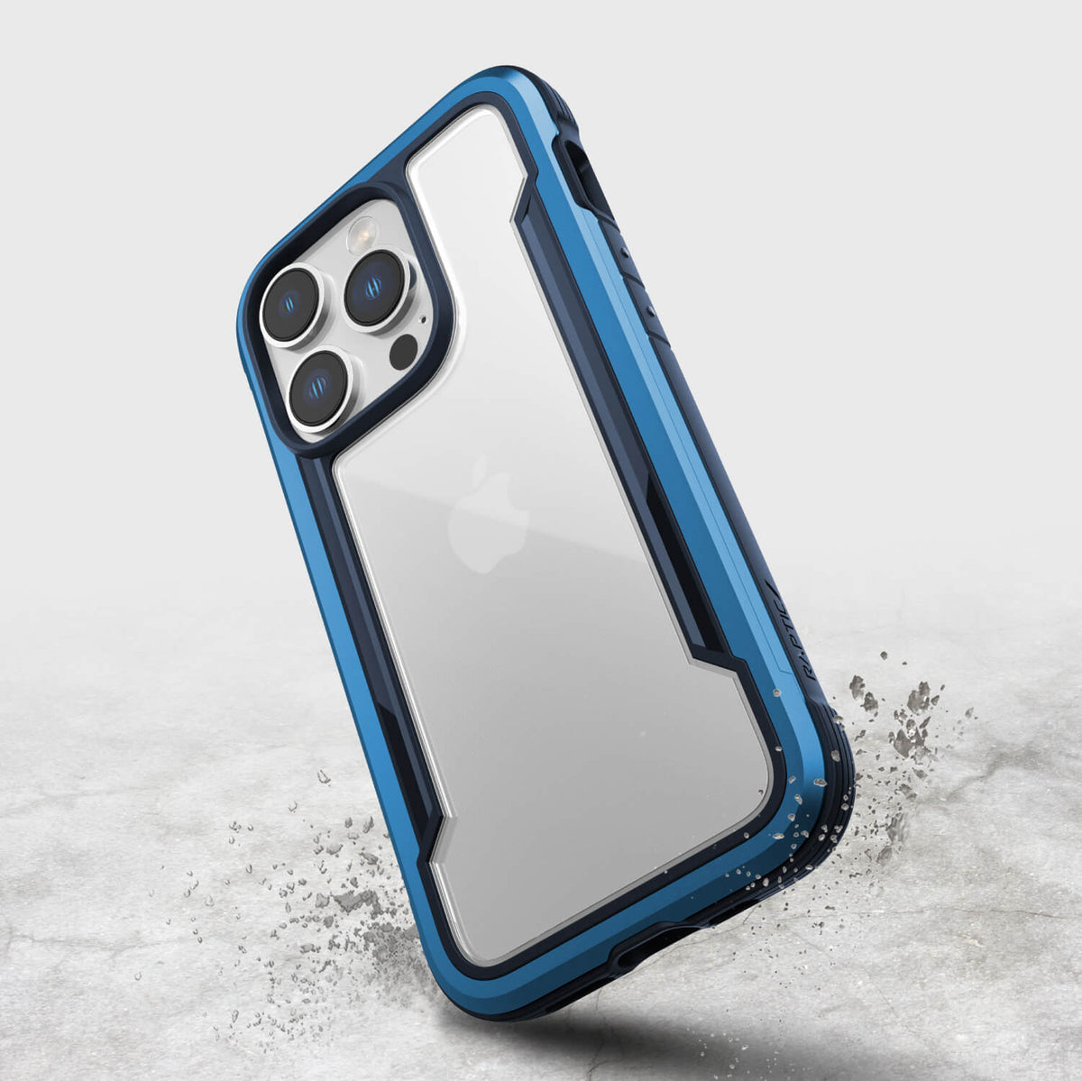 estuches proteccion xdoria raptic shield apple iphone 14 pro color azul marino