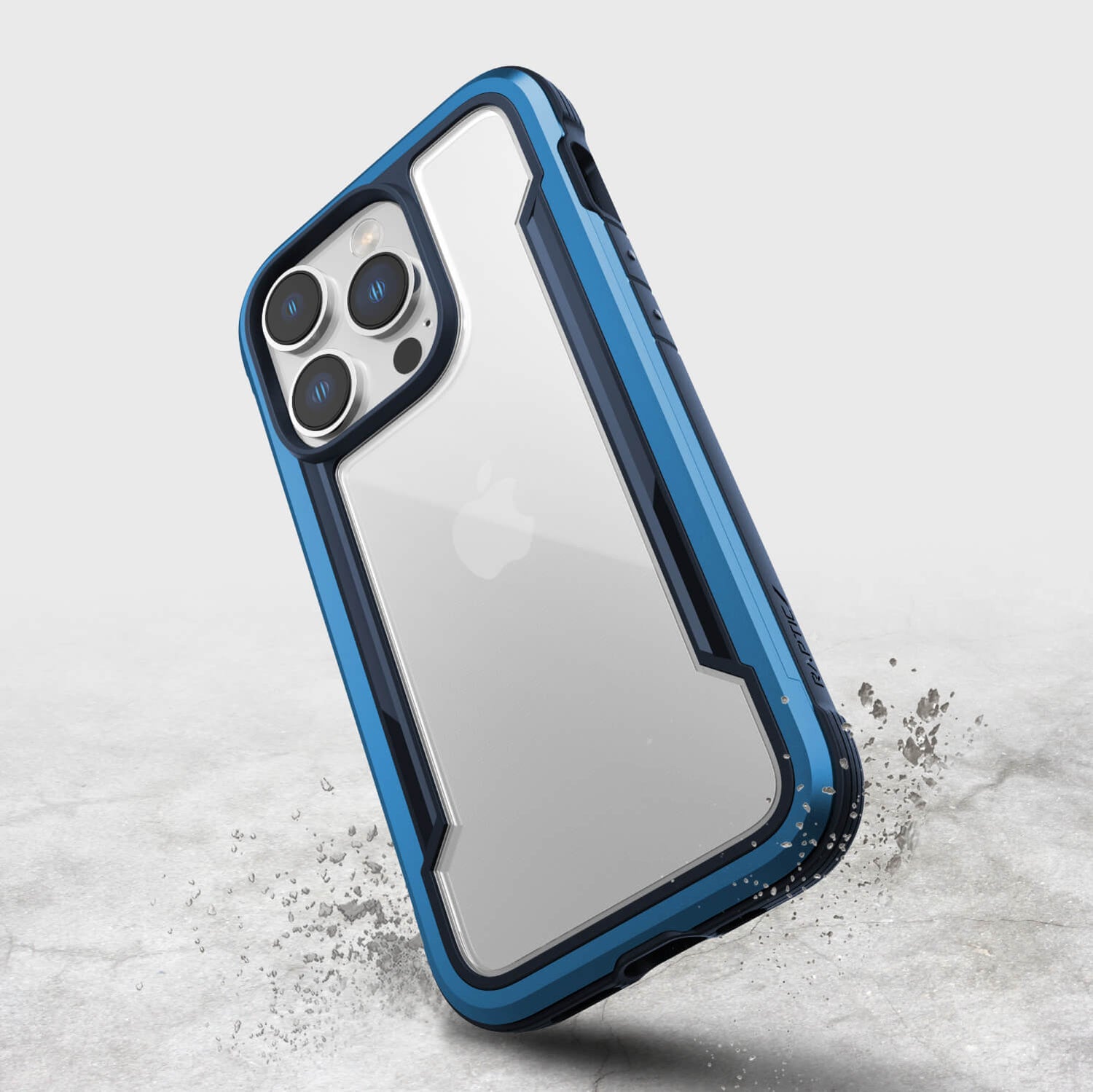 Estuche proteccion xdoria raptic shield apple iphone 14 pro color azul marino