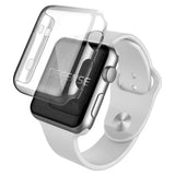 Estuche de protección Xdoria Defense 360 transparente para Apple Watch 38 mm.