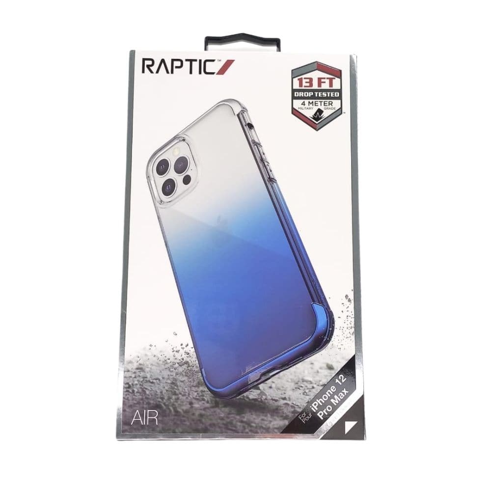 estuches clasico xdoria raptic air for apple iphone 12 pro max color azul - MUNDO ACCESORIOS (B2C)