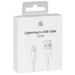 Cable Apple Lightning Original De 2 Metros Con Empaque Retail - MUNDO ACCESORIOS (B2C)