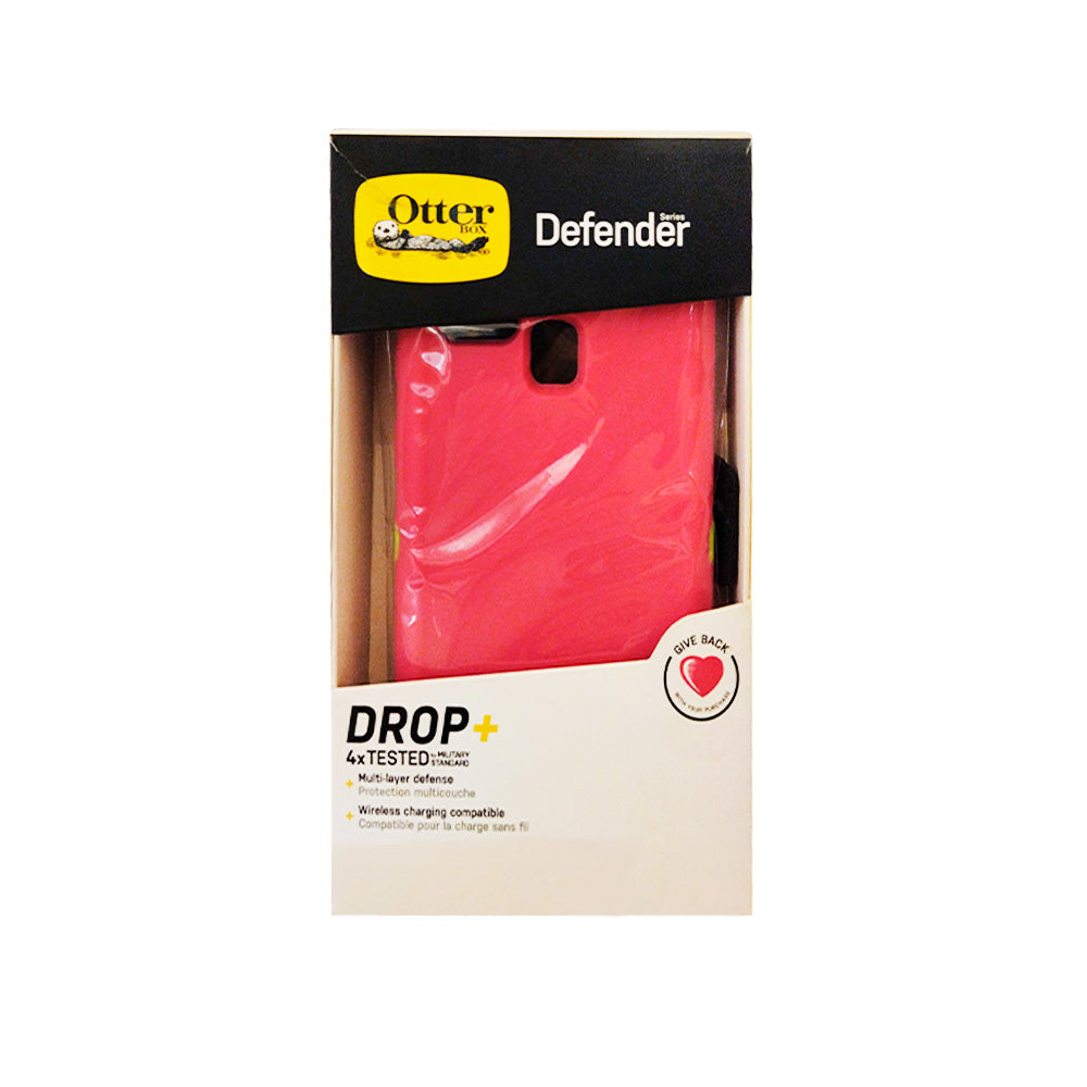 estuches proteccion otterbox defender samsung s20 color turquesa / rosado
