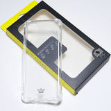 Estuche proteccion el rey hard case reforzado samsung s20 color transparente