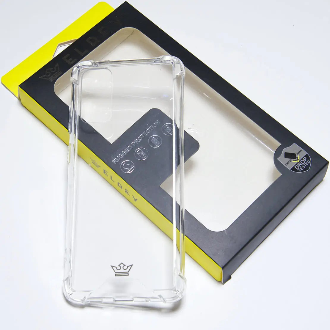 Estuche proteccion el rey hard case reforzado samsung s20 color transparente  Shop name