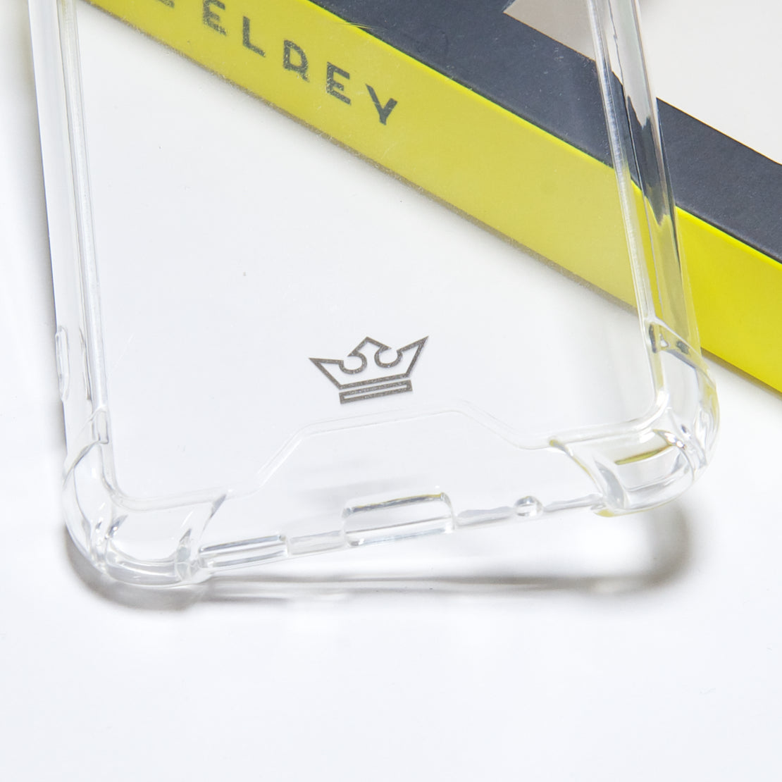 Estuche proteccion el rey hard case reforzado samsung s20 color transparente