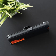 Estuche proteccion el rey defender samsung s22 plus color negro / naranja  Shop name