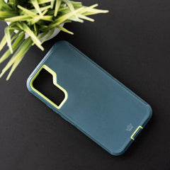 Estuche proteccion el rey defender samsung s22 plus color verde  Shop name