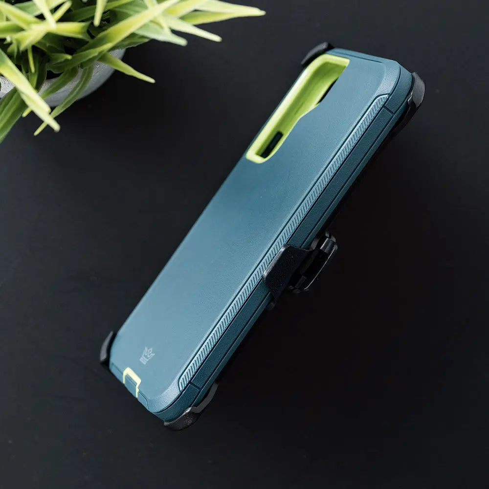 Estuche proteccion el rey defender samsung s22 plus color verde  Shop name