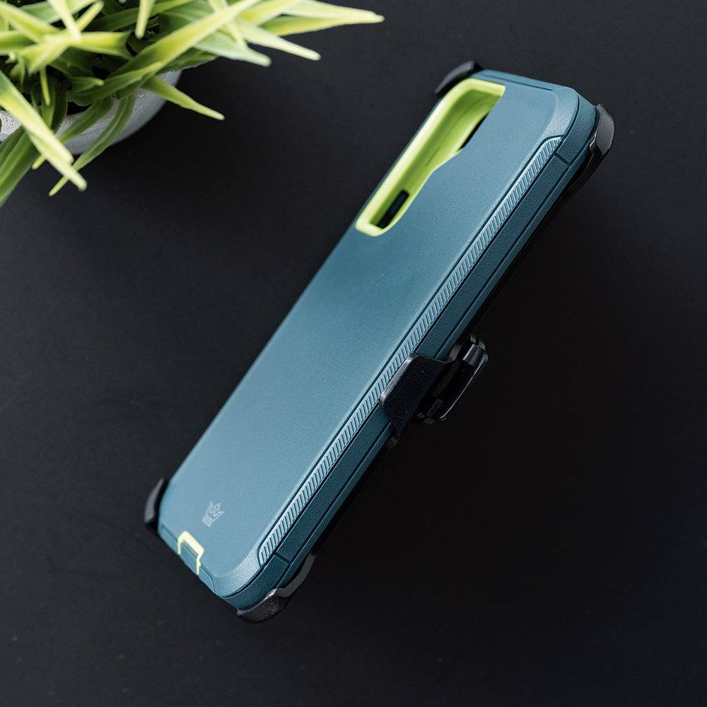 Estuches Proteccion El Rey Defender Samsung S22 Plus Color Verde - MUNDO ACCESORIOS (B2C)