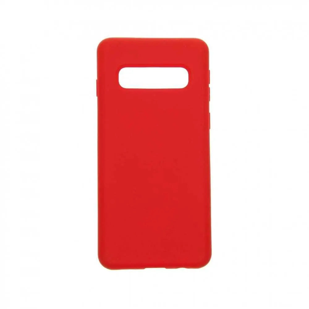 estuche de silicona roja para Samsung S8, diseño elegante y protector, El Rey Silicon