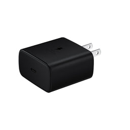 Samsung charger fast charge 45w super fast charge black color