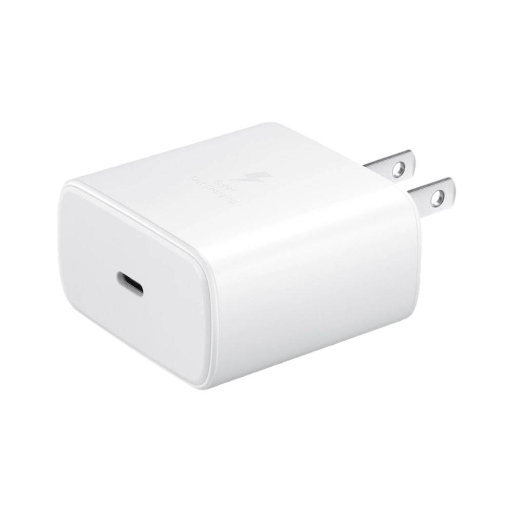 Cargador samsung carga rapida de 45w carga super rapido color blanco - MUNDO ACCESORIOS (B2C)