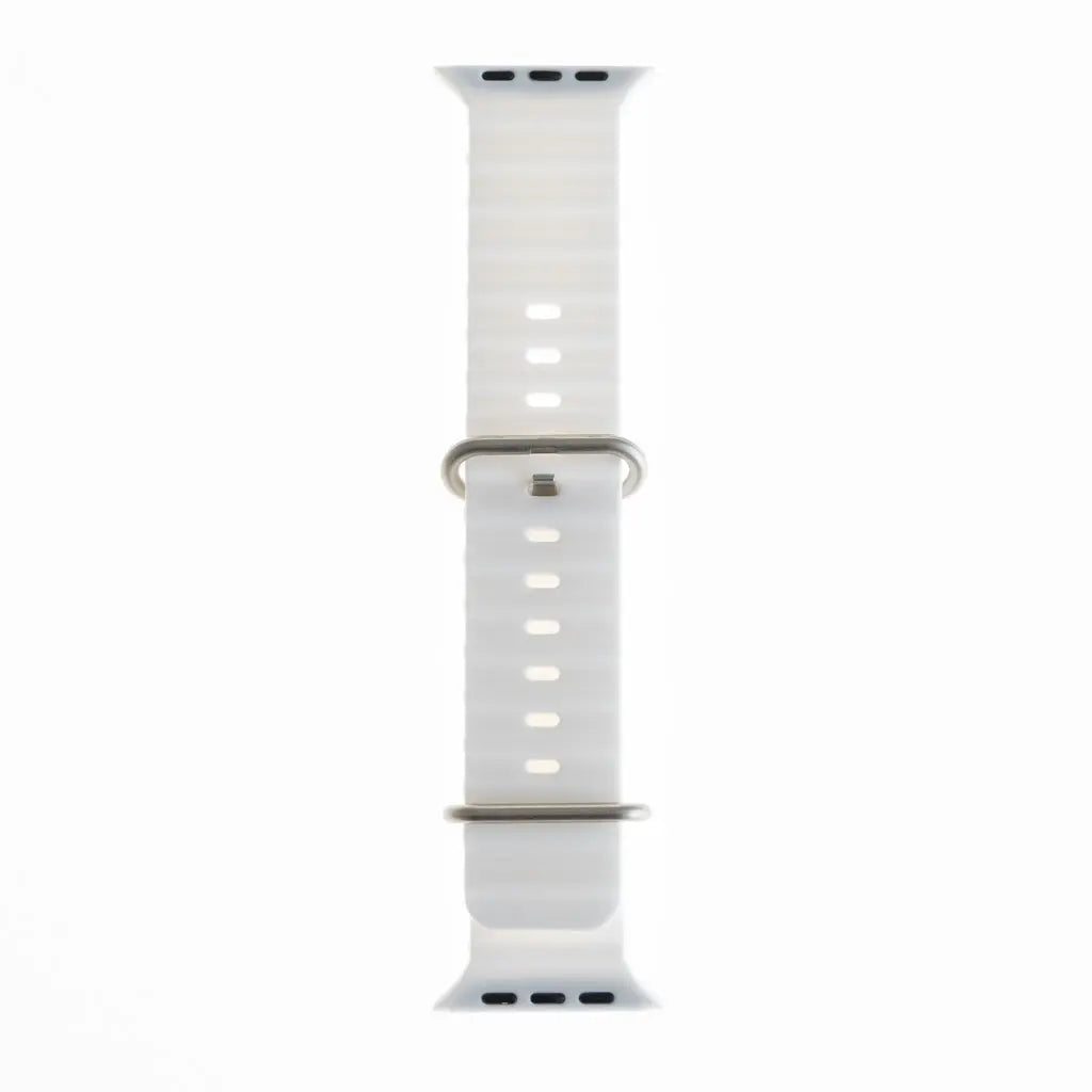 Accesorio el rey pulsera silicon ocean 42 / 44 / 49 mm blanco  Shop name